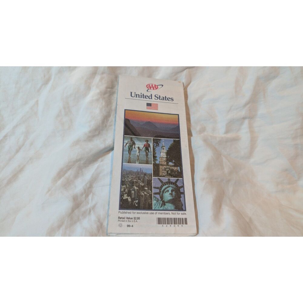 AAA The United States Map 1999